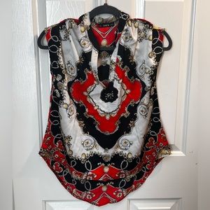 Thrifted Silky Shein Shirt